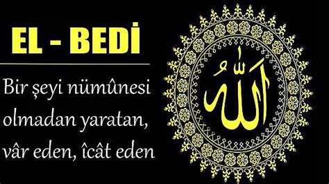 El Bedi zikri ne için çekilir, faydaları nelerdir .